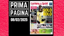 Prima pagina Corriere dello Sport: i problemi dell’Inter la vittoria della Juve
