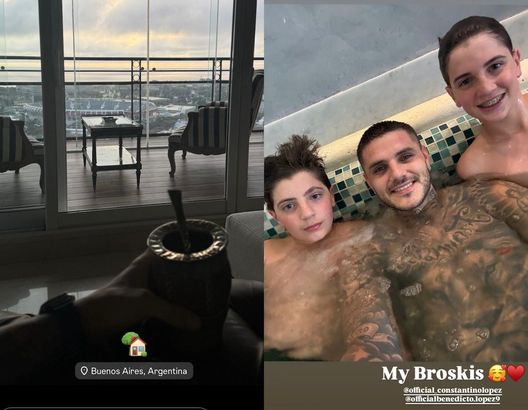 Mauro Icardi torna a Buenos Aires nella casa di Wanda Nara: “Sono in un buon momento, niente…” Mauro Icardi torna a Buenos Aires nella casa di Wanda Nara: “Sono in un buon momento, niente…” - immagine 1