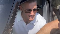 Mazzocchi, entusiasmo dei tifosi: selfie e incitamenti per il terzino