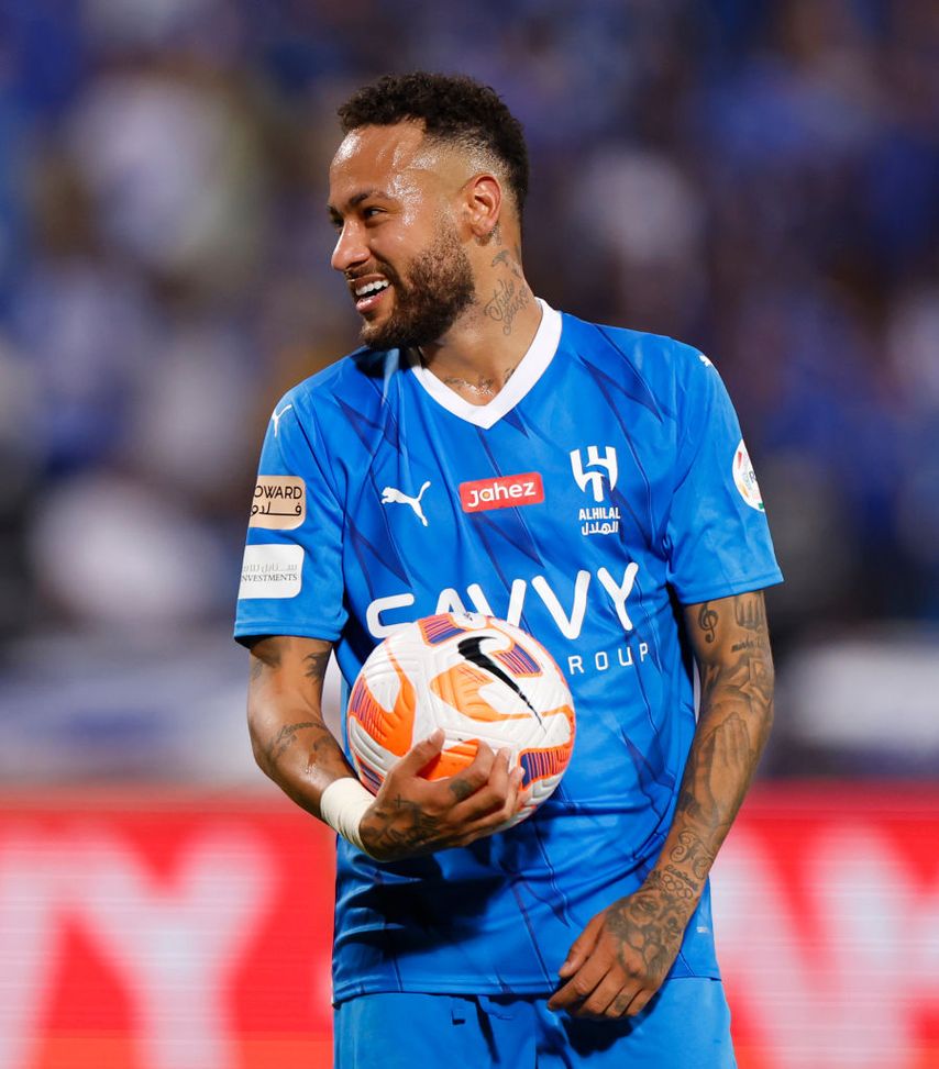 Neymar torna ad allenarsi con l'Al-Hilal
