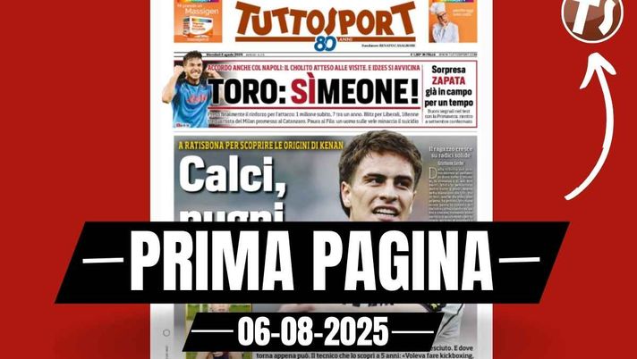 Prima pagina Tuttosport: retrocedi in B? Meno 25% allo stipendio