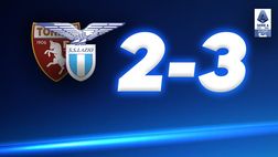 Torino-Lazio, prima vittoria esterna in A: contro i granata finisce 2-3