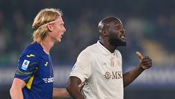 Lukaku torna al gol in pieno recupero e regala 3 punti al Napoli: finisce 2-1 a Verona