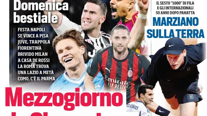 Prime pagine giornali sportivi oggi: il Napoli sui media- immagine 1