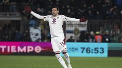 Inter-Torino 2-1, il tabellino: Maripan è l’unico ammonito granata