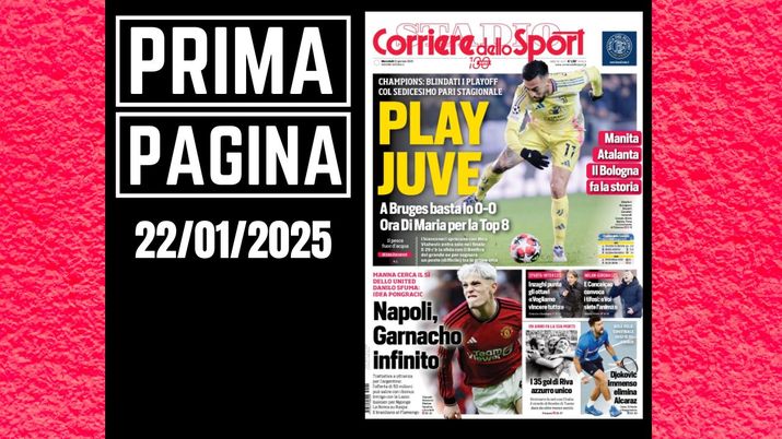 Prima pagina Corriere dello Sport - Milan, senti Conceicao: 'Tifosi, siete l'anima'
