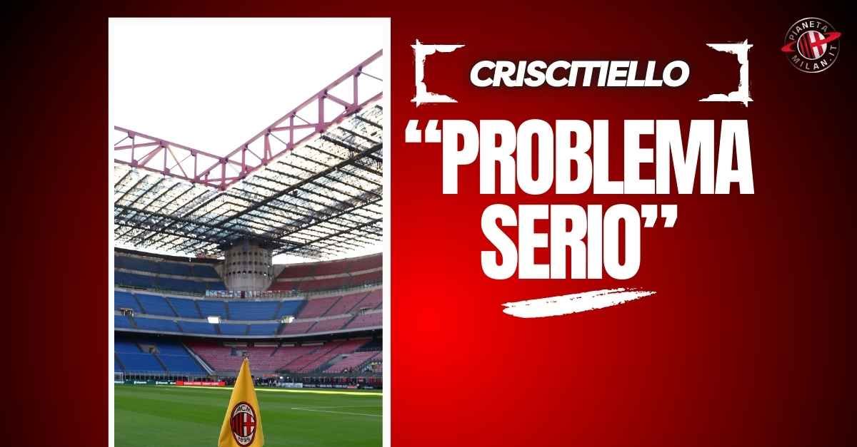 criscitiello il milan senza tifo 232 improponibile problema curva serissimo
