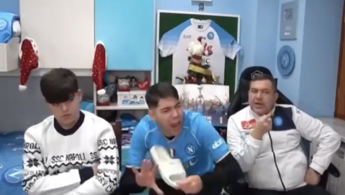 Roma, goduria doppia: la live reaction degli youtubers del Napoli diventa virale - immagine 1