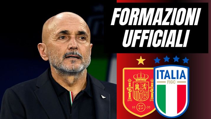 Formazioni Ufficiali Spagna-Italia