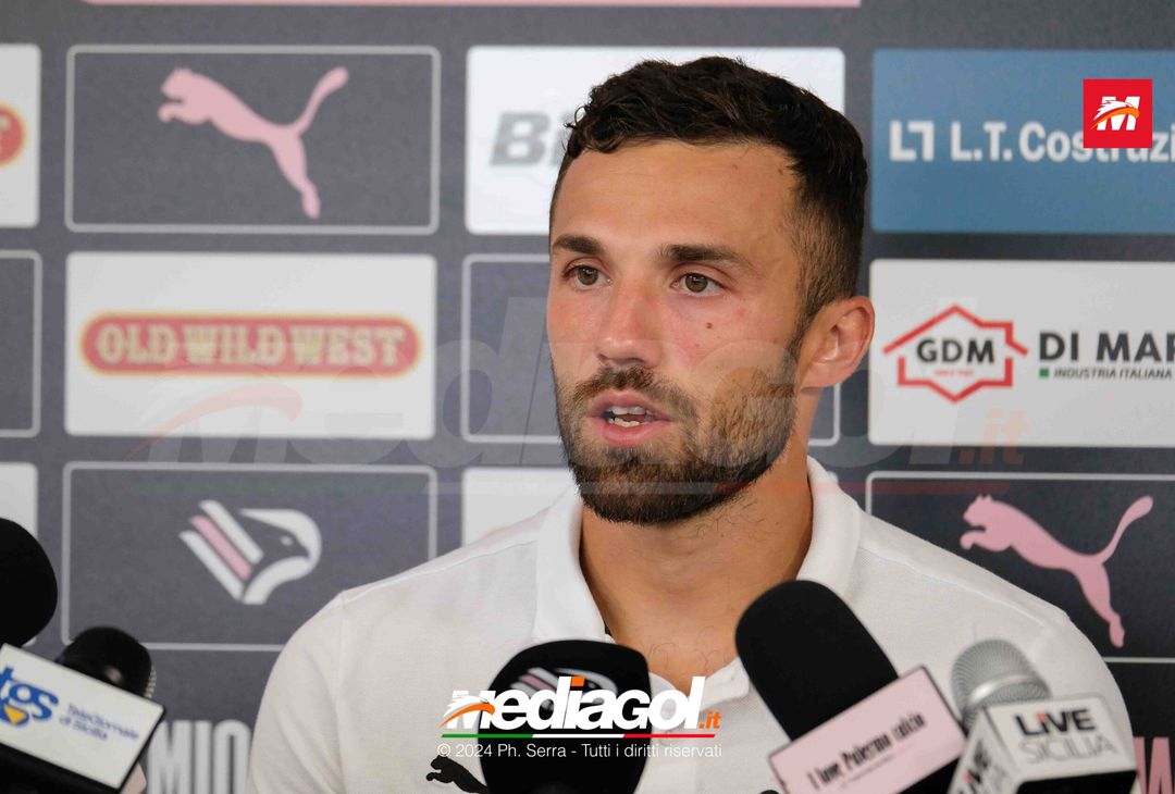 FOTO PALERMO, Federico Di Francesco in conferenza stampa (Gallery) - immagine 8