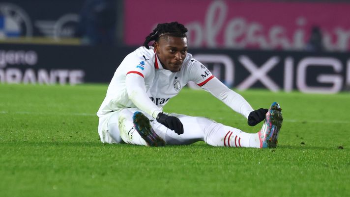 Infortunio Rafael Leao AC Milan Verona-Milan 0-1 Serie A 2024-2025