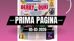 Prima pagina Gazzetta dello Sport: “Pavlovic: ‘Leao ha detto la cosa giusta: derby da vita o morte'”