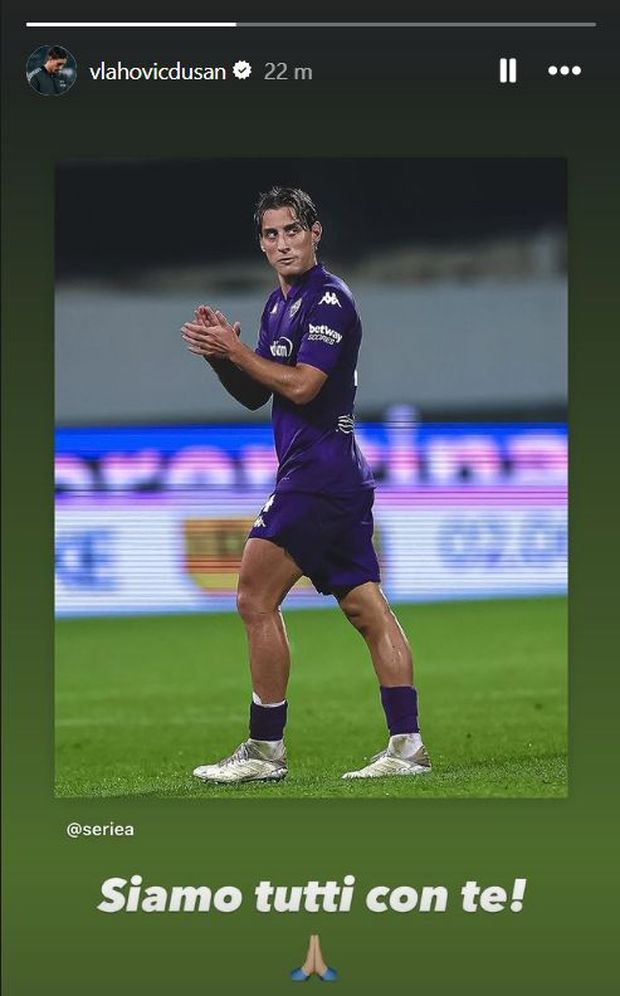 vlahovic storia per Bove