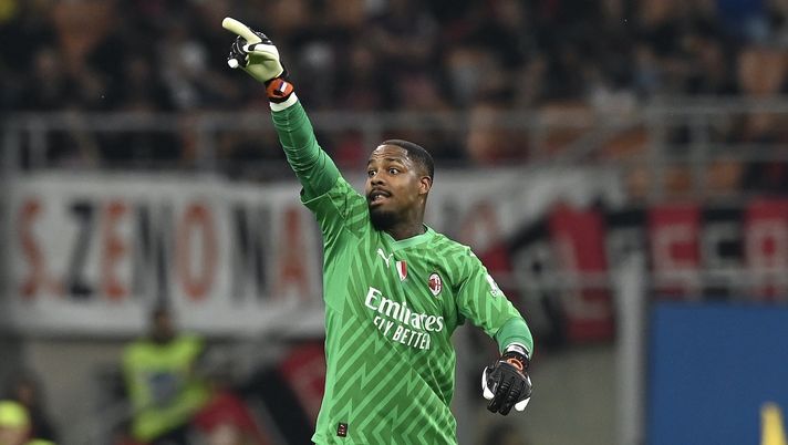 Mike Maignan AC Milan Milan-Verona 3-1 Serie A 2022-2023