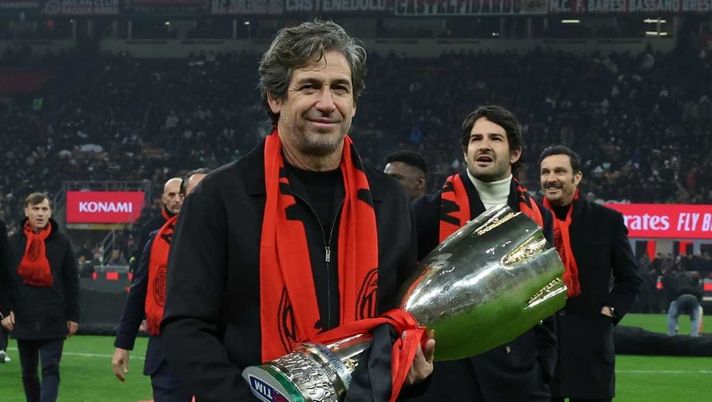 Demetrio Albertini (ex calciatore del Milan) | Getty Images Milan, Albertini: 'Ecco cosa ti manca. Il problema di Leao ...'