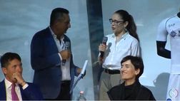 Valentina De Laurentiis: “Il tricolore della maglia Away sorge dal Vesuvio! Sullo store…”
