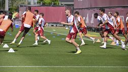 Trigoria, l’allenamento e la conferenza di Ranieri verso l’Atalanta – FOTO GALLERY