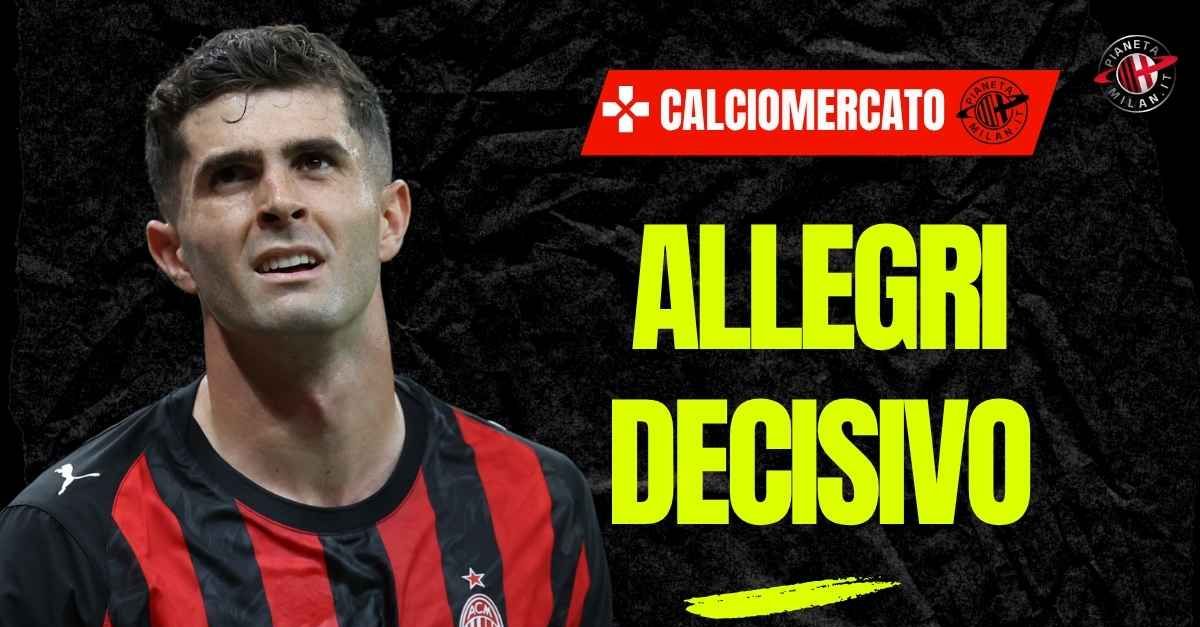 milan accordo vicino per il rinnovo di pulisic allegri decisivo la verità