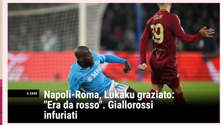 “Chiagni e fotti” per Mkhitaryan. Chi decise Napoli-Roma e non venne espulso? - immagine 1