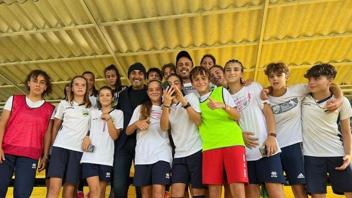 Spalletti avvistato sugli spalti della Macallesi: la figlia Matilde gioca nella scuola di Zenga - immagine 1