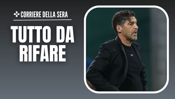Paulo Fonseca AC Milan Fiorentina-Milan 2-1 Serie A 2024-2025