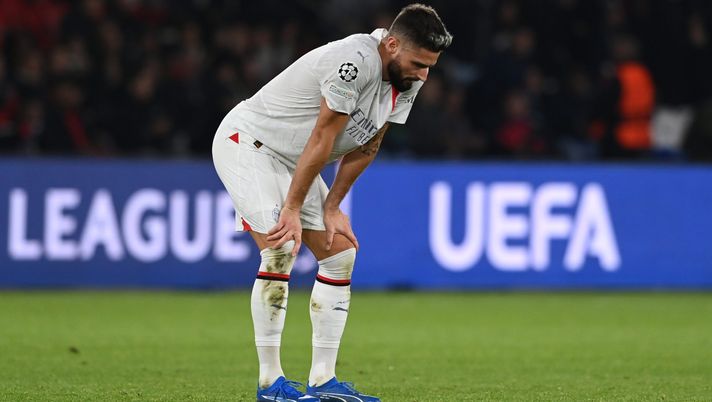 Olivier Giroud, attaccante del Milan