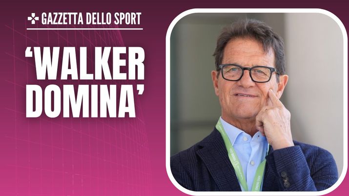 Le dichiarazioni di Fabio Capello (ex allenatore AC Milan) a 'La Gazzetta dello Sport' su Kyle Walker | Milan News (Getty Images) AC Milan Walker Capello Gazzetta