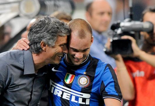 Mourinho e Sneijder