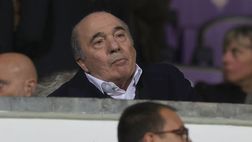 Sempre vicino alla squadra. Rocco Commisso a colloquio con Christensen e Nzola