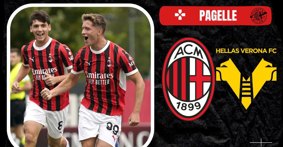 Primavera – Pagelle Milan Verona 3 0: brilla Scotti, Bonomi è letale