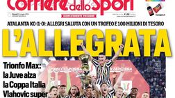 PRIMA PAGINA CORRIERE DELLO SPORT OGGI: “Zirkzee costa solo 40 milioni”