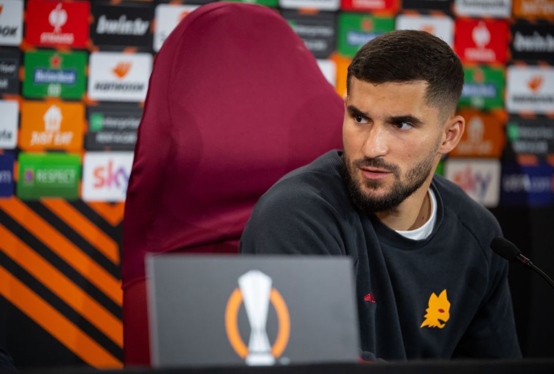 Roma-Sheriff, la conferenza stampa di Mourinho e Aouar – FOTO GALLERY - immagine 6