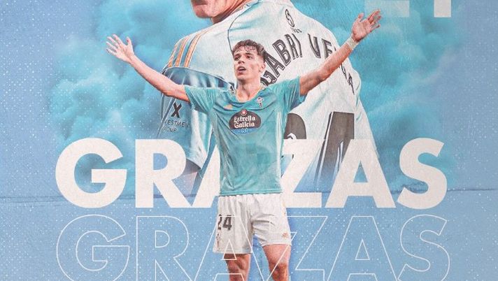 Il Celta Vigo saluta Gabri Veiga: “Qui sarà sempre casa tua, uno di noi” - immagine 1