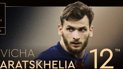 UFFICIALE – Pallone d’Oro 2025, Kvaratskhelia si piazza al dodicesimo posto IL VIDEO