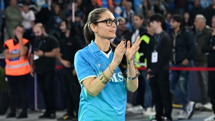 Valentina De Laurentiis, figlia di Aurelio, presidente della SSC Napoli, figura tra gli spettatori paganti del 'Peppy Night'. valentina de laurentiis napoli