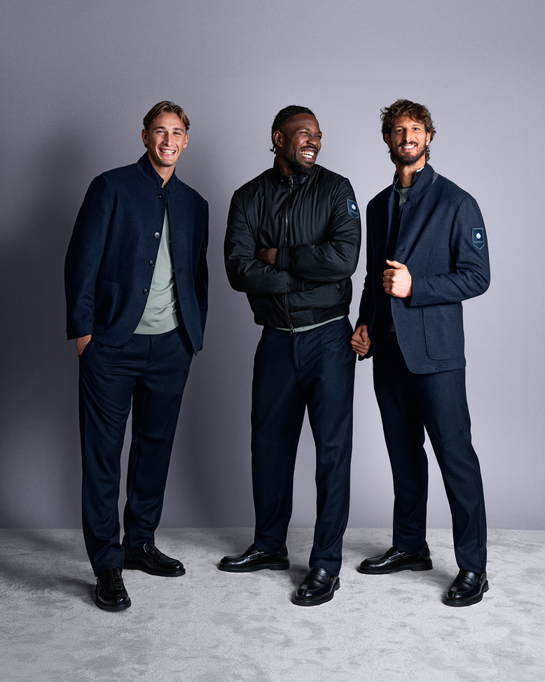 Canali e Inter presentano la nuova divisa ufficiale per la stagione autunno-inverno 2025- immagine 4