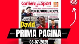 Prima pagina Corriere dello Sport: il Milan avanza per Jashari