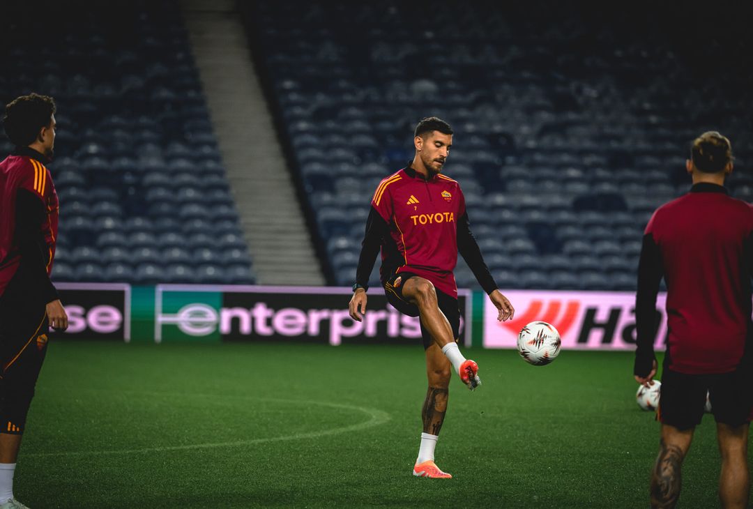 Rangers-Roma, la rifinitura sotto gli occhi di Ranieri e Massara – FOTO GALLERY - immagine 6