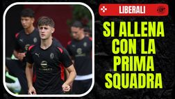 Milan, Liberali si allena con la prima squadra: che giocata! | VIDEO