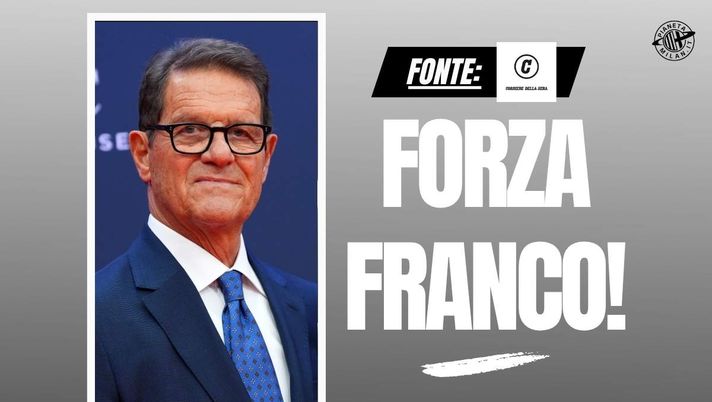 Milan, Capello: 'Baresi affronterà questa sfida con il coraggio da capitano'