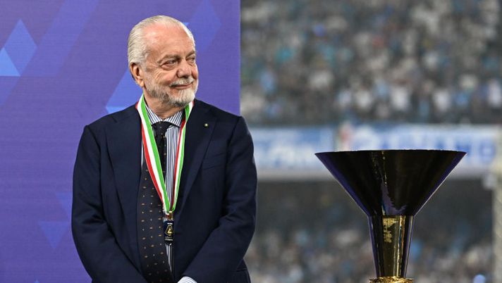 Getty Images De Laurentiis choc in diretta: “Dazn non lavora bene, ha commentatori filo-romanisti” - immagine 1