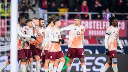 Gol di Saelemaekers, poi il blackout. La Roma si salva solo su rigore