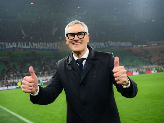Milano, Italia - 22 aprile 2024: Alessandro Antonello durante la festa Scudetto dell'Inter. (Foto di Mattia Pistoia - Inter/Inter via Getty Images) L’ex Inter Alessandro Antonello nuovo ad dell’Olympique Marsiglia- immagine 4