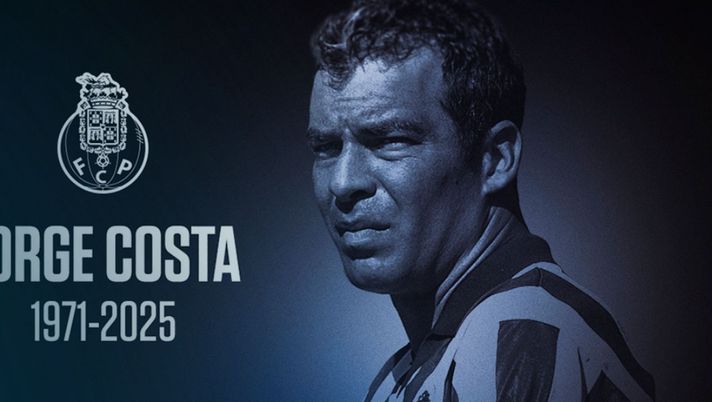 Lutto in casa Porto: è morto l’ex capitano e direttore sportivo Jorge Costa - immagine 1