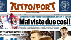 PRIMA PAGINA TUTTOSPORT OGGI: “Motta crescita zero”