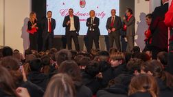 La festa di Natale del settore giovanile del Milan, Vergine e Kirovski: “Voi siete il futuro”