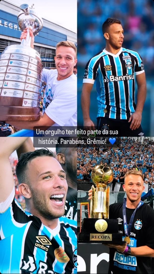 FOTO – Arthur fa gli auguri per i 120 anni del Gremio- immagine 2