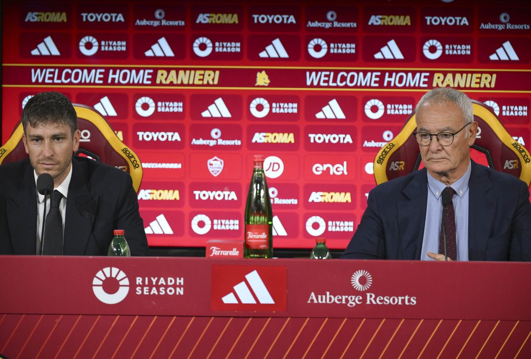 Roma, la conferenza stampa di Ranieri e Ghisolfi – FOTO GALLERY- immagine 1