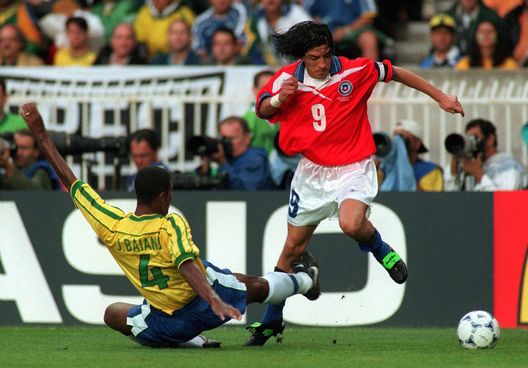 Brasile Cile Ronaldo Zamorano
