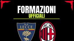 Formazioni ufficiali Lecce-Milan: Allegri sorprende a centrocampo e in attacco